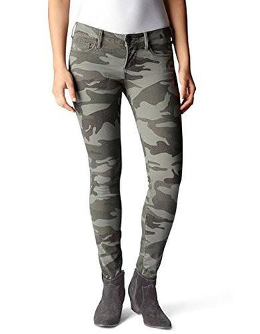 Casey Camo Skinny Pant, Olive Camo, 27
