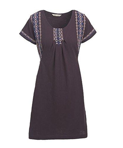 Bell Canyon Eco Rich Dress, Eggplant, S