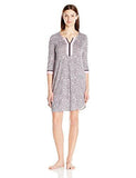 Lounge Tunic 3/4 Sleeve, Ivry Grd, Xl