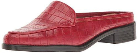 Best Wishes Mule Red Croco 7 W Us