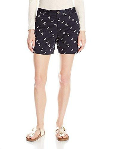 Petite Essential Embroidered Short Deep Night Combo 8 Petite