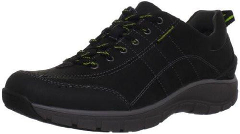 Wave Trek Sneaker Black Leather W Yellow Detail 8 M Us