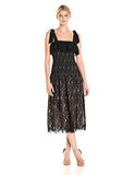 Sl Lace Tank Drs, Black, 8