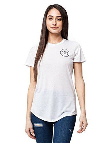Young & Reckless Rcklss Circle Tee, White, Small