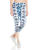 Active Crop Pant Print, Blurred Lines, Medium