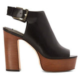Harper PeepToe Platform Heel, Black, 10 M Us