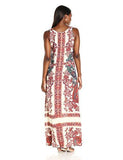 Karen Kane SideSlit Maxi Dress, Print, L