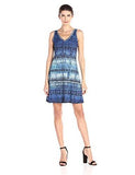 Blue Batik Brigitte Dress, Print, XLarge