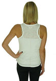 Maison Jules Cotton Slub Tank Top White Xl