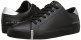 Eco Leather Fashion Sneaker Black 8 M Us