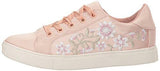 Betsey Johnson Darbi Fashion Sneaker, Blush Satin, 9 M Us