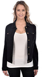 Redx Classic Denim Spring Jean Jacket Black Size Xsmall