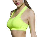 M2Mo Solid Color Workout Quickdrying Yoga Sport Bra Three Us S