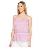 Jeans Drop Waist Cami Electric Orchid Shirt