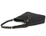 Dark Brown Gg Denim Marrakech Hobo Shoulder Bag 336659 1086