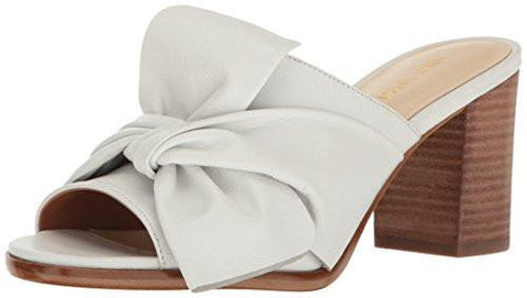Nine West Byron Leather Mule White 10 M Us