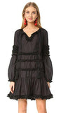 Fringe Dress, Black, Xs/S