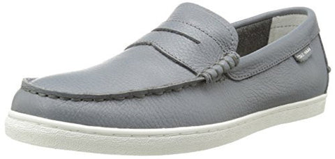 Pinch Leather Weekender Loafer Grey Leatherwhite 95 M Us