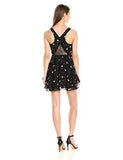 Printed Surplice Dress Blackmulti 2