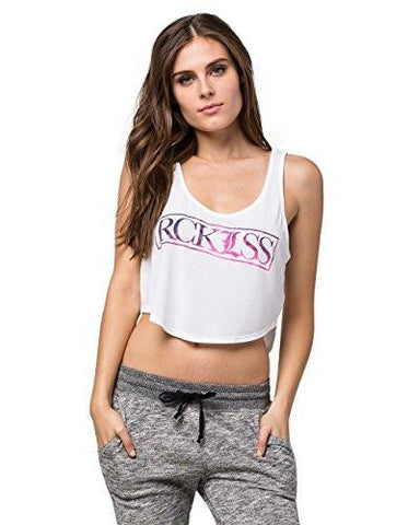 Young & Reckless Bomb Tank, White, Large