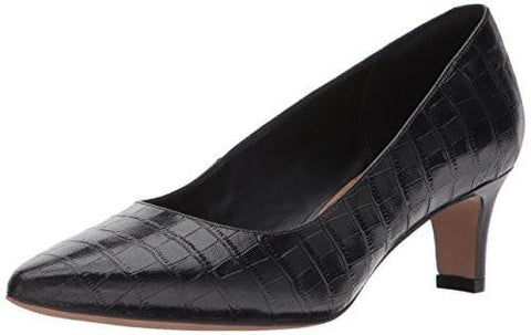 Crewso Wick Dress Pump Black Crocodile 85 M Us