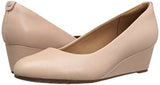 Vendra Bloom Wedge Pump Dusty Pink Lizard Leather 85 N Us