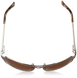 Conquest Oo410101 Polarized Aviator Sunglasses, Satin Rose Gold, 59 Mm