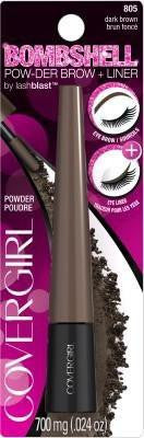 Bombshell Powder Brow And Liner Mascara Dark Brown 805 Pack Of 2