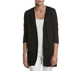 Stripe Cardigan Black XLarge