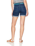 Riders By Lee Indigo 6Denim Cuffed Short With Belt Blue Suede 10A