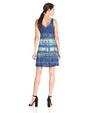 Blue Batik Brigitte Dress, Print, XLarge