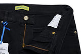 Jeans Black Straight Legs Embellished Jeans Us 5 It 27;