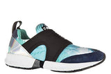 Shoes Trainers Sneakers Graphic Fashion Style Blu Us Size 6 288050 7P299 15832