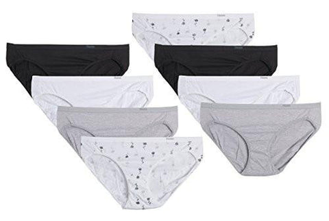 Hanes 8 & 4 Pack Premium Comfort Bikinis Large 8 Pack 01