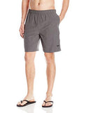 Speedo Heather Tech Volley With Hydroliner Shorts Workout & Swim Trunks Heather Grey Large