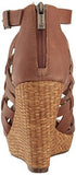 Jeyne Wedge Sandal, Burnt Umber, 11 Medium Us