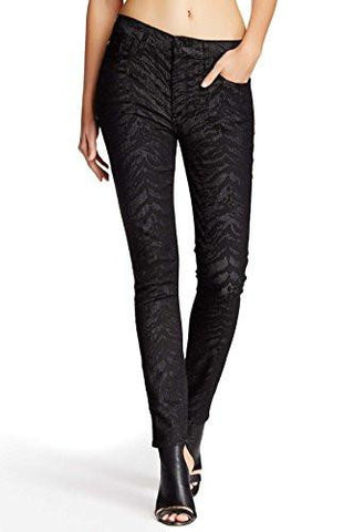 Hudson Jeans Barbara High Rise Skinny Ankle Jean In Caspian 28, Black