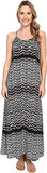 Karen Kane TBack Maxi Dress, Print, Large
