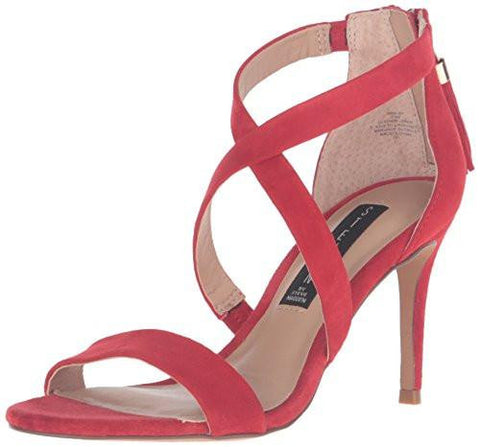 Steven By Nahlah Dress Sandal Red Suede 8 M Us