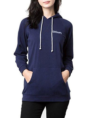 Stussy Capricorn Hoody Pullover Sweatshirt Large Navy