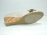 Joan Boyce 407363 Cork Wedge 25 Heel Pumps Sandals Size Us 85 M