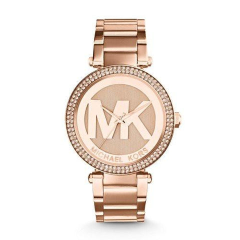 Michael Kors Parker Rose Goldtone Watch Mk5865