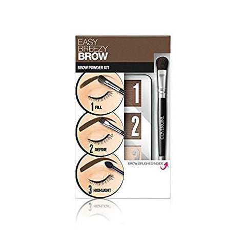 Easy Breezy Brow Powder Kit, 705 Rich Brown Pack Of 2