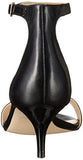 Nine West Leisa Leather Heeled Dress Sandal Black Leather 7 M Us