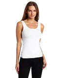 Long Super Soft Tank,White,Medium