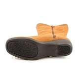 Kimi Closed Toe MidCalf Cold Weather, Chestnut, Size 6.0