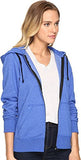 Solid Icon Zip Fleece Heather Racer Blue Sweatshirt