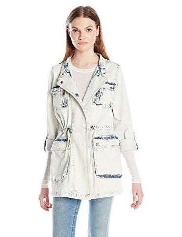 Steve Madden Denim Anorakacid Denimmedium