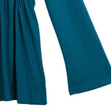 Creti Sexy Vneck Lace Blouse Long Sleeve Bandage Tshirt Tops