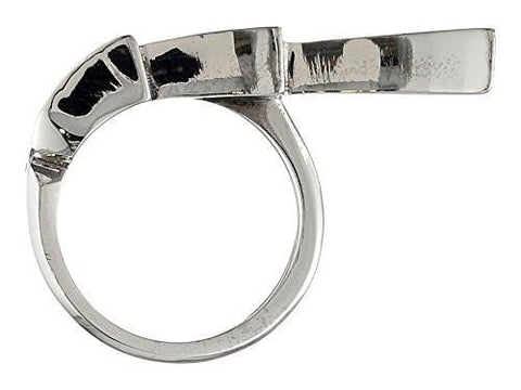 Wing Ring Silver 6